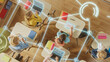 © Gorodenkoff - Top View: Children in a School Use Tablets and Laptops to Study Digital Literacy, AI Data Lines Connect into Learning. Diverse Kids Connected Through Digital Knowledge Network, Modern Technology