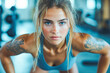 © VisualProduction - Fitness Enthusiast Lifting Weights in a Gym
