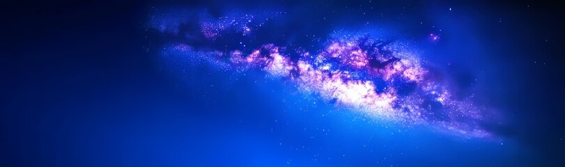 Wall Mural - A night sky filled with stars, showcasing the Milky Way galaxy.