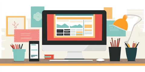 A website designer creates website layouts and plans app development.  They focus on user experience and design appealing web pages.