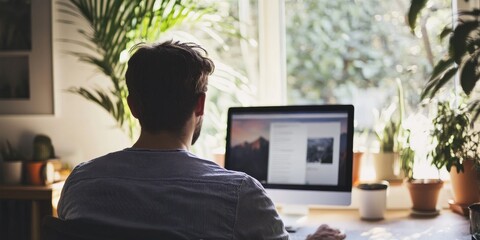A website designer creates website layouts and plans app development.  They focus on user experience and design appealing web pages.