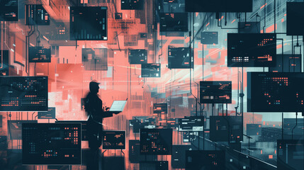 Technology illustration