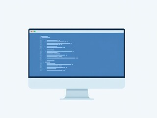 Modern design of a website development side vector display with responsive layout and aesthetic appeal, programming, UX, technology