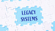 © Алла Морозова - Puzzle with the word Legacy Systems written in the middle