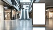 © lucegrafiar - Blank digital advertisement display in a shopping mall