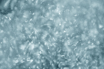 Canvas Print - frozen water texture
