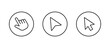 © Robbiya - Mouse Cursors and Pointers icon set