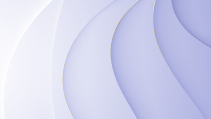 Wall Mural - modern abstract light silver background vector. elegant concept design with golden line.