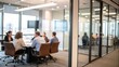 © Htet Wai Phyo - Blurred Office Interior During Team Meeting