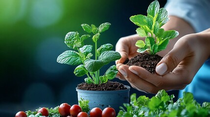 Leinwandbilder - set of 15 clean and simple linear icons depicting various stages of plant growth gardening activitie