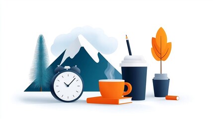 Aufkleber - Collection of 15 minimalist linear icons depicting goal setting concepts for workshops and presentations  Editable design with clean modern aesthetics