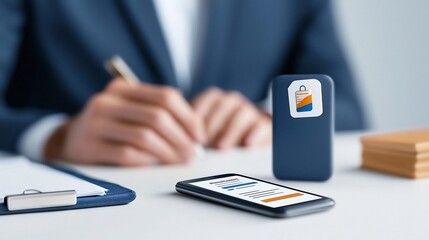 Poster - Minimalist set of 15 thin line icons featuring document editing form submission and identity data addition functionalities for digital platforms websites and applications  Clean modern