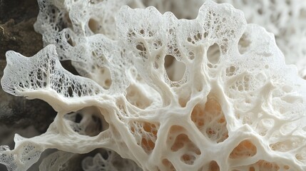 Wall Mural - digital technology mycelium texture poster background