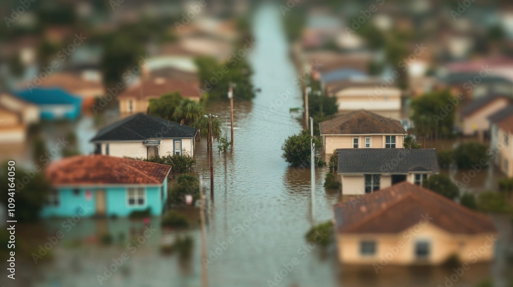 Heavy rains have caused significant flooding in a suburban neighborhood ...