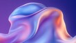 © Mariya - Abstract Fluid Waves in Neon Colors Glossy Digital Artwork for Backgrounds and Covers