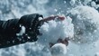 © Best - Snowball Fights: Engaging in playful battles, friends and family hurl snowballs at each other, enjoying the fun and laughter that come with every throw.