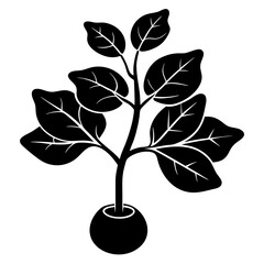 Wall Mural - tree with leaves