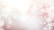 © Xingguo - Blurred snowflakes falling in the sky with a dreamy pastel background, wide panorama for Christmas and New Year concepts, soft focus winter landscape with bokeh forest.