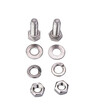 © supawan - Hex bolt nut and washer on transparen png.