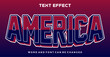 © Sunardi_studio - America editable text effect