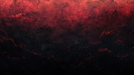 Sticker - A textured background with layers of rich crimson fading into dark black.