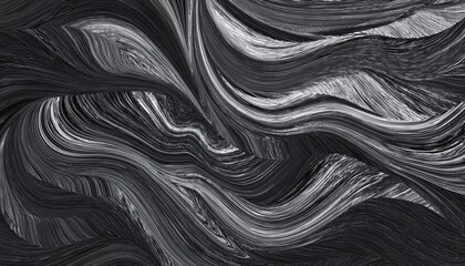 Canvas Print - abstract dark gray wood grain grunge texture pattern in shape design. modern retro design style art