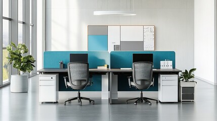 Wall Mural - flexible workspace options, modern solutions for productivity