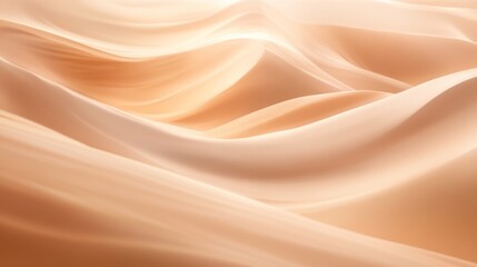 Canvas Print - Mesmerizing Beige Abstract Landscape Design