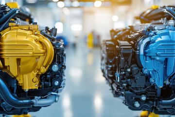 Comparative Analysis of Clean Engine Designs Highlighting Innovative Technology and Maintenance Features in Automotive Engineering