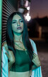 © FATIR29 - Portrait of a beautiful woman in the evening city