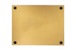 © Tony Baggett - Brass plaque background with a brush metal texture and screws, png stock photo file cut out and isolated on a transparent background