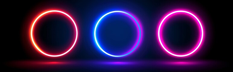 Wall Mural - during a solar eclipse, a light ring forms, and the moon emits a flare that glows with a space effec