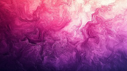 Wall Mural - A captivating abstract artwork, featuring intricate swirling patterns with vivid shades of pink and purple, creating a sense of movement and transformation.