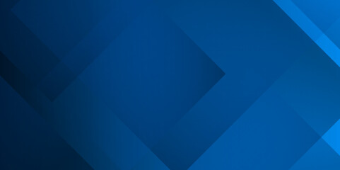 Leinwandbilder - Minimal blue abstract modern background design. Vector futuristic digital landscape with tringles abstract dark blue background. Vector abstract graphic design banner pattern presentation background.	