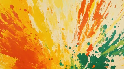 Wall Mural - abstract explosion of colors in vibrant hues, evoking energy and creativity.