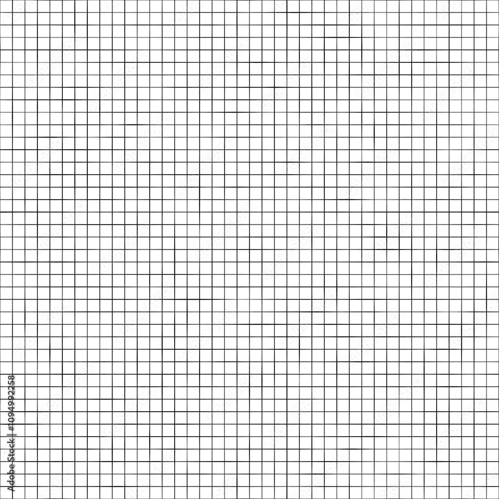 Seamless abstract geometric pattern with a simple grid of little black ...