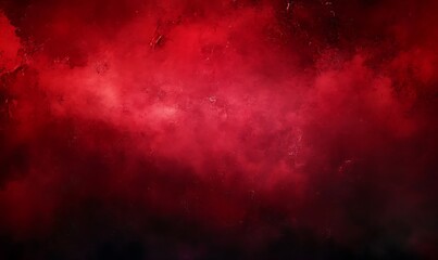 Wall Mural -  Abstract red watercolor background with dark grunge texture and smoke , distressed vintage. dark maroon background, dark crimson texture, banner 