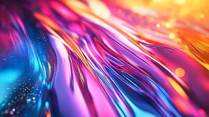 colorful abstract background representing the future of technology