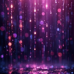 Wall Mural - abstract futuristic red-blue-purple background with grunge elements. neon, digital matrix, cyberspac