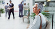 © HockleyMedia24/peopleimages.com - Thinking, waiting and senior woman in hospital, medical and calm with healthcare. Thoughts, mature person and lady in clinic, anxiety and wonder with decision, choice and peace with break