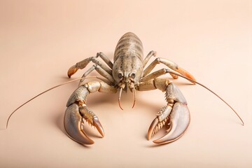 Wall Mural - crayfish on a plate