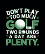 © creativedesign11 - Golfing T-shirt Design