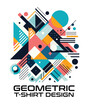 © T-Vectors - Geometric Vector T Shirt Design