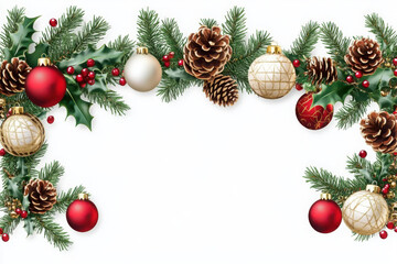 PNG Christmas line horizontal border backgrounds plant tree.