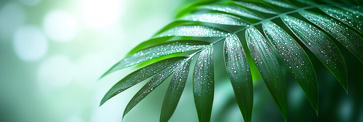 palm tree leaves