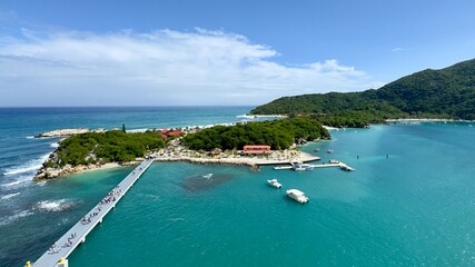 labadee, a resort on the north shore of haiti