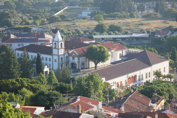 Views from the city Castelo Branco in Portugal, on May 11, 2024