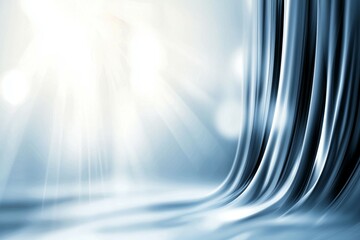 Wall Mural - a blue and white background with a bright sun shining on it