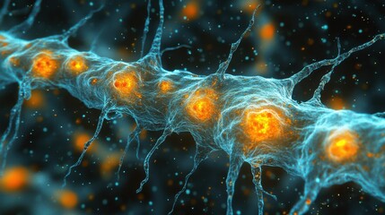 Wall Mural - Cosmic energy swirls in a vibrant nebula, a breathtaking backdrop for dreams and science fiction. Generative AI