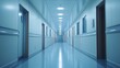 © pongtap - Medical corridor hospital image clinical environment perspective